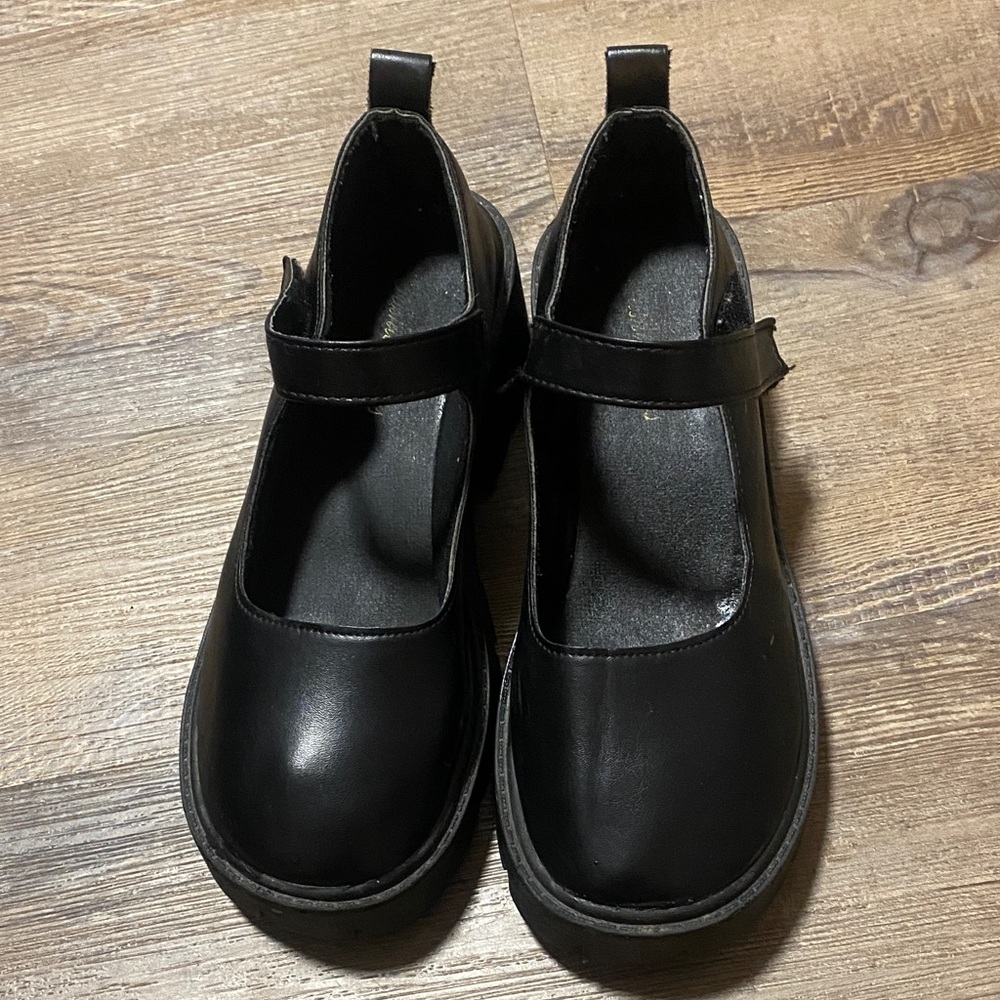 Women Black Mary Jane School Shoes - Classic womens Dress Shoes